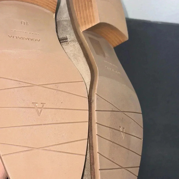 Aquatalia Suede Leather Boots Size 10 - Picture 6 of 6